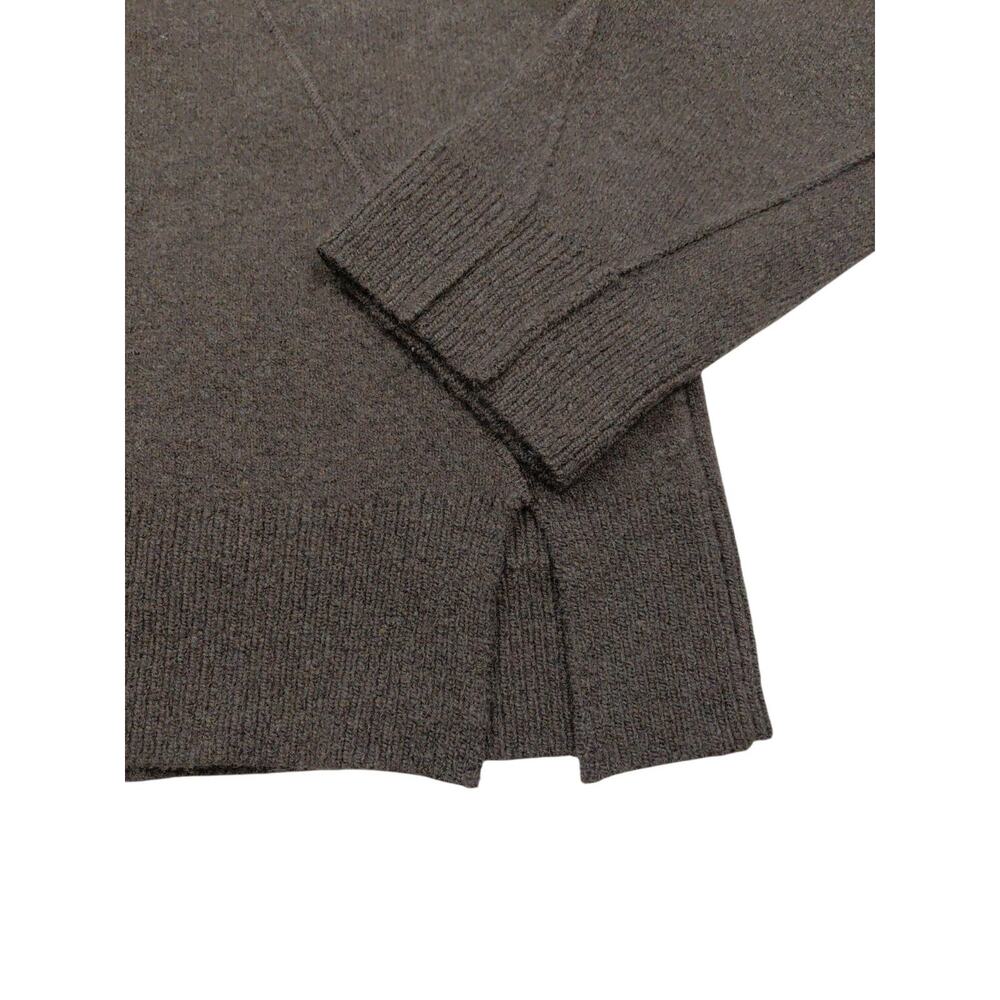Rag & Bone Bridget Mock Neck Women's SZ S Cardigan In Brown Wool Blend Sweater - Picture 6 of 9